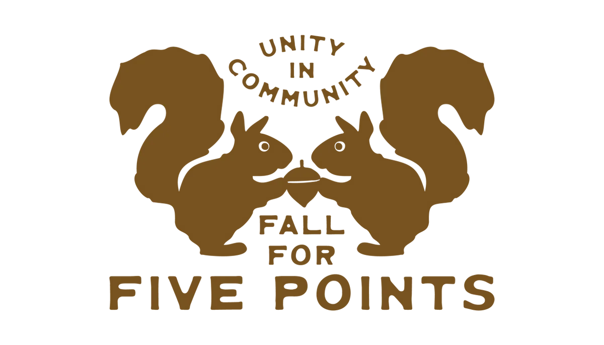 Logo for Fall for Five Points festival